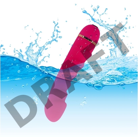 Ярко-розовый ребристый вибратор с 20 режимами вибрации - 16,5 см.