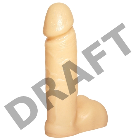 Фаллоимитатор пустотелый телесный