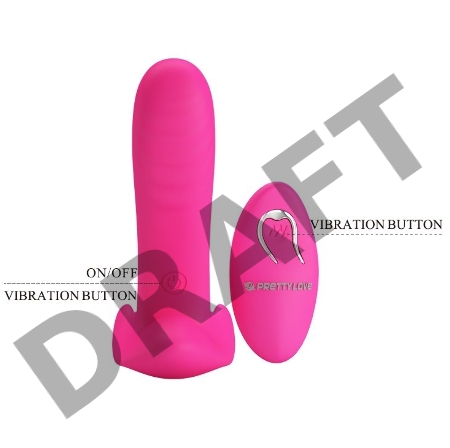 Розовый мультифункциональный вибратор Remote Control Massager