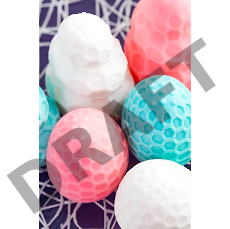 Мастурбатор A-Toys Pufl, ТРЕ, белый, 6 см, Ø 2,7 см