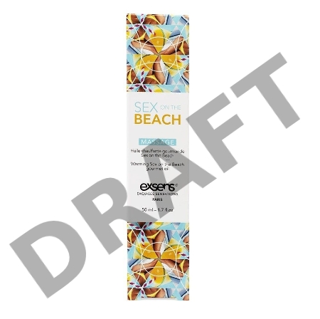 Разогревающие массажное масло Gourmet SEX ON THE BEACH (Секс на пляже)