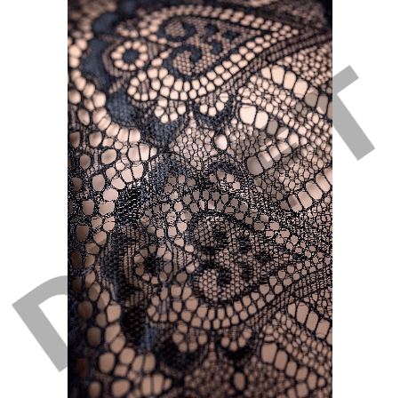 Боди со стразами Candy Girl Delight, черное, XL