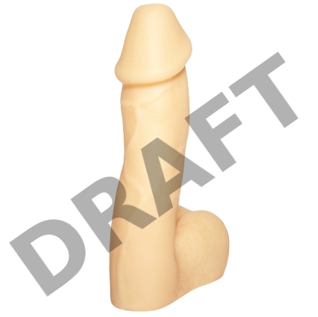 Фаллоимитатор пустотелый телесный