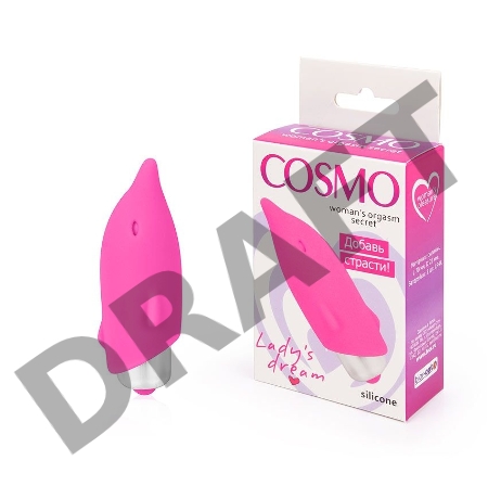 Розовый стимулятор-дельфинчик