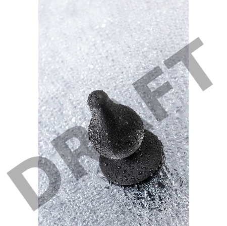 Анальная втулка Erotist Spade XS, сайлекспан, чёрный, 6,5 см