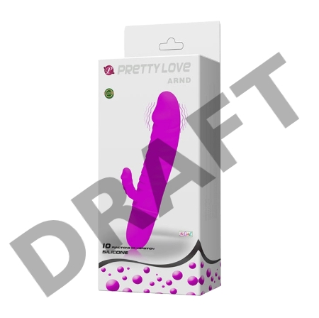 Вибромассажер с анальным отростком ARND