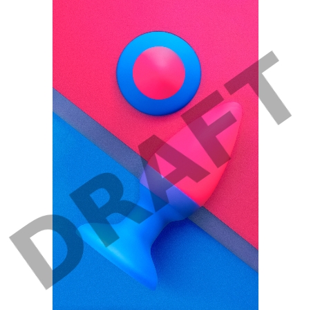 Анальная втулка Beyond by Toyfa, Brian, силикон, розовая, 7 см