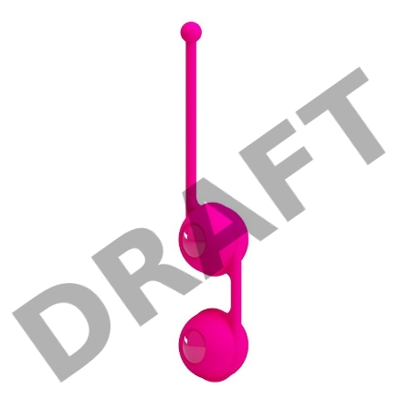 PrettyLove Kegel Tighten Up III, вагинальные шарики на сцепке