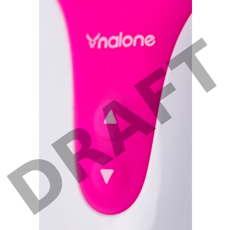 Вибромассажер Nalone FI FI, силикон, розовый, 9,2 см