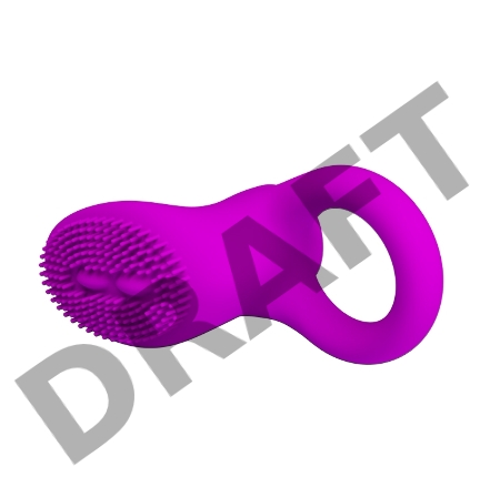 Кольцо эрекционное с вибрацией COBRA арт. BI-210147