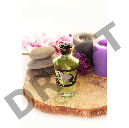 Масло для массажа Shunga Midnight Sorbet, разогревающее, щербет, 100 мл