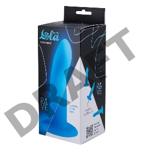 Светящийся в темноте дилдо Rave Neon Driver 5012-02lola