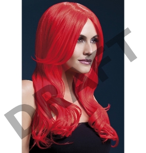 Парик Хлоя (красный) (Fever) (One Size)