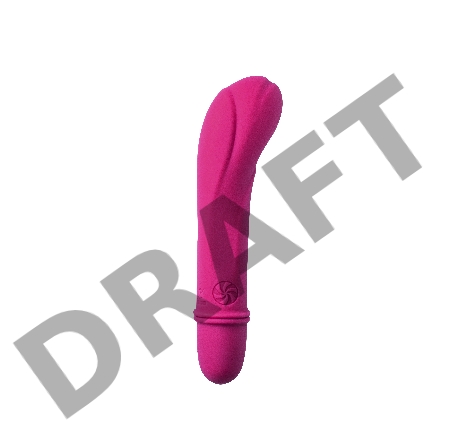 Розовый мини-вибратор Universe Secret Flower - 12,6 см.