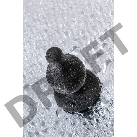 Анальная втулка Erotist Spade S, сайлекспан, чёрный, 8 см