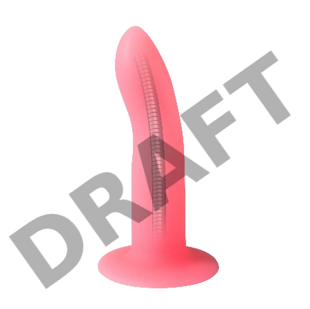 Гнущийся нереалистичный дилдо Techno Moon Beam 5013-01lola