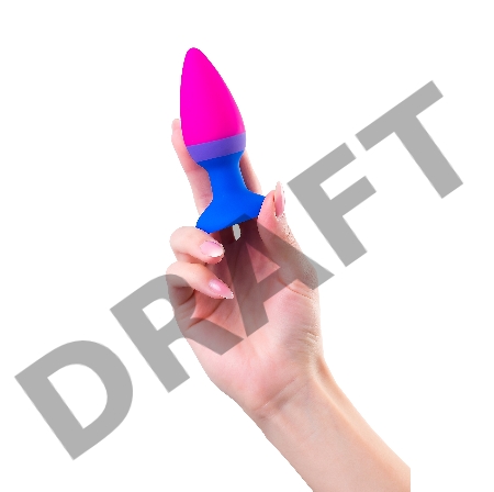 Анальная втулка Beyond by Toyfa, Reed, силикон, розовая, 10 см