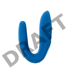 Многофункциональный стимулятор для пар Satisfyer Partner Whale, силикон, голубой, 17 см.