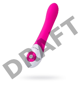 Нереалистичный вибратор Nalone Pulse, силикон, розовый, 21 см