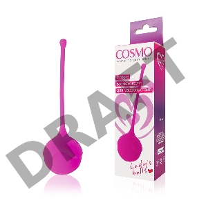 Розовый вагинальный шарик Cosmo