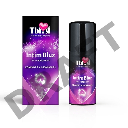 Гель-лубрикант Ты и Я IntimBluz для анального секса, 20 г