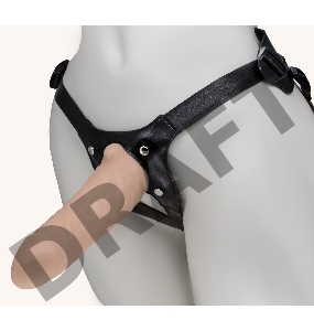 ХАРНЕСС МУЖСКОЙ ПУСТОТЕЛЫЙ МИНИ MEN STYLE L 175/150 мм, D 40/52 мм, артикул 741823