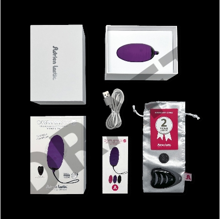 Ocean Breeze 2.0 + LRS виброяйцо с пультом ДУ фиолетовый