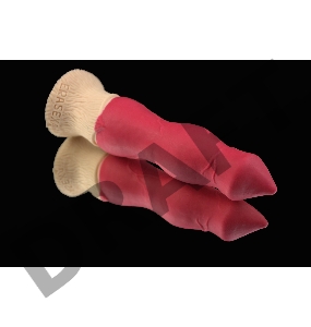 Розовый фаллоимитатор Фосса - 19,5 см.