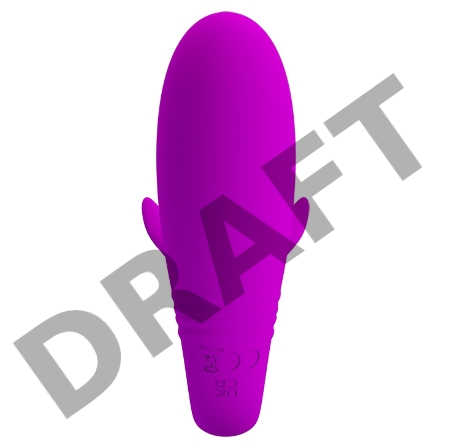 Лиловый вибратор-кит Jayleen с управлением через приложение