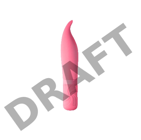 Розовый мини-вибратор Airy’s Mystery Arrow - 15,2 см.