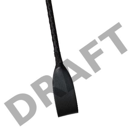 Черный стек Seduction - 58,7 см.