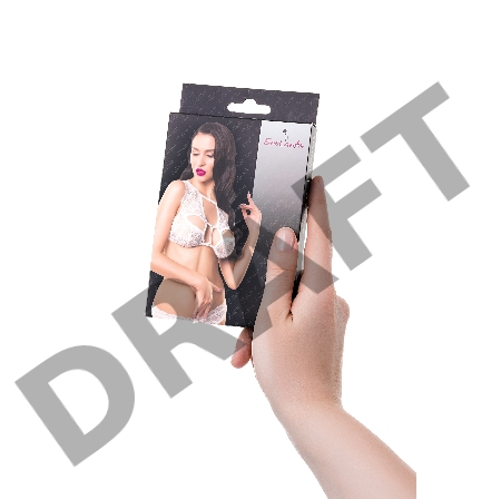 Бралетт кружевной Erolanta, белый (42-44)