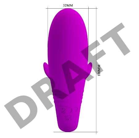 Лиловый вибратор-кит Jayleen с управлением через приложение