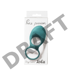 Зеленое эрекционное виброкольцо Daydream