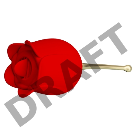 Вибромассажёр ROSE LOVER L 142 мм D 50 мм, 12 режимов вибрации