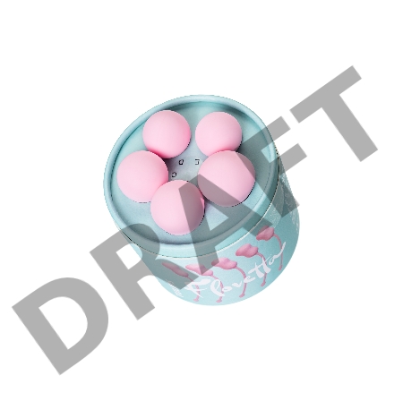 Набор вагинальных шариков Flovetta by Toyfa TULIPS, силикон, розовый, 5,3 см