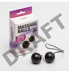 Черные вагинальные шарики Sitabella