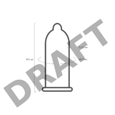 Презервативы Luxe КОНВЕРТ, Сексреаниматор, персик, 18 см., 3 шт. в упаковке