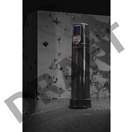 Автоматический вакуумный тренажер для мужчин Erotist ToZoom, ABS пластик, черный, 28,5 см