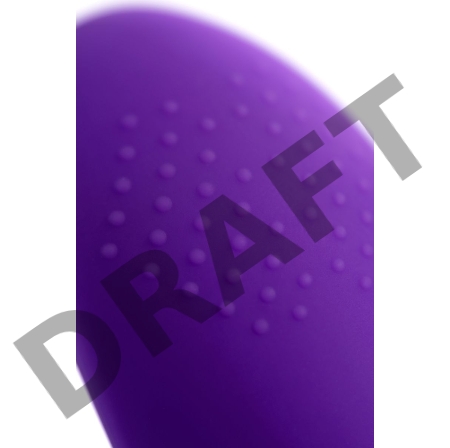 Ротатор Штучки-Дрючки Дрючка-заменитель, силикон, фиолетовый, 18 см