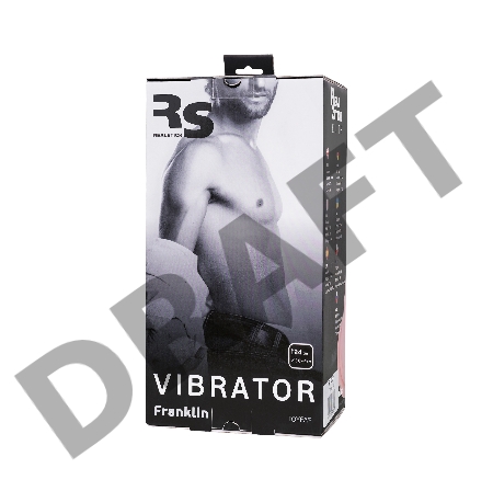 Реалистичный вибратор TOYFA RealStick Elite Vibro, TPR, телесный, 7 режимов вибрации, 24 см