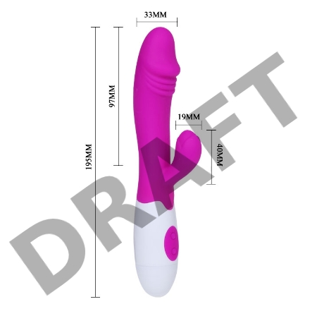 Snappy вибромассажер с клиторальным стимулятором