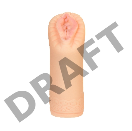 Мастурбатор реалистичный TOYFA Juicy Pussy Hot Bloom, вагина, TPR, телесный, 15 см