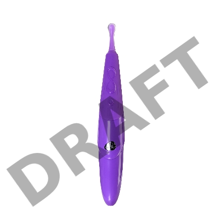 Стимулятор клитора с ротацией  Zumio S,сиреневый, ABS пластик, фиолетовый, 18 см