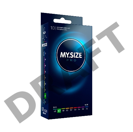 Презервативы  MY.SIZE №10 размер 47 (ширина 47mm)