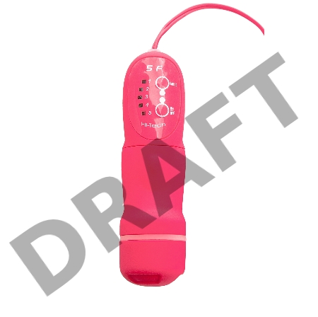 Анальная втулка TOYFA POPO Pleasure, TPR, розовая, 14 см