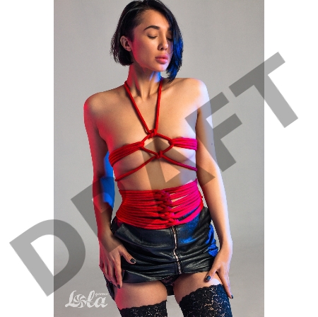 Красная веревка Tender Red - 10 м.