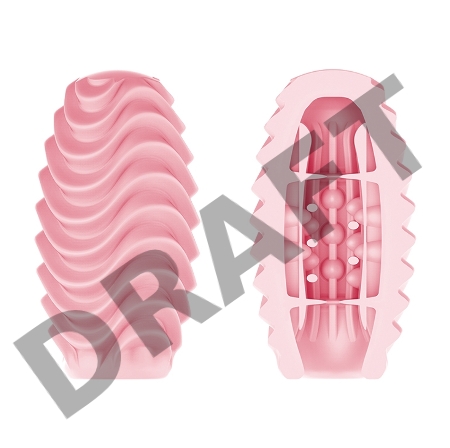 Мастурбатор-мини двусторонний, Passionate, розовый