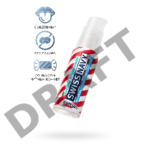 Лубрикант ароматизированный Swiss Navy, мятные конфетки, водная основа, 29,5 мл