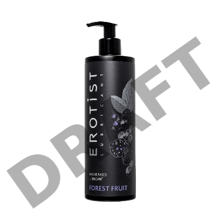 Лубрикант Erotist на водной основе FOREST FRUIT, с ароматом лесных ягод, 400 мл